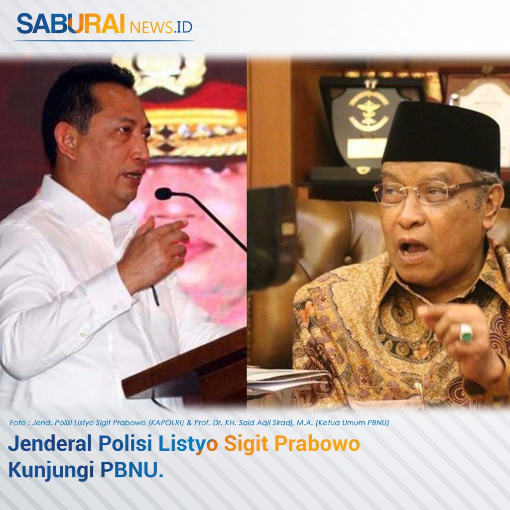 Jenderal Polisi Listyo Sigit Prabowo Kunjungi PBNU - Saburainews.id