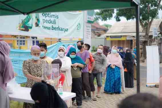 Musim Pandemi tak surutkan Aksi Berbagi Komunitas Jumat Berkah