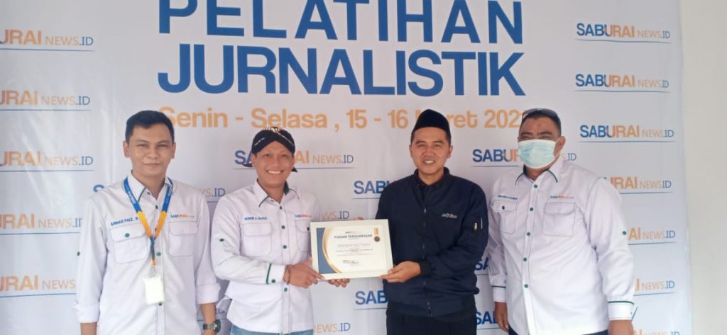 SaburaiNews.id Perdana Gelar Pelatihan Jurnalistik dilampung