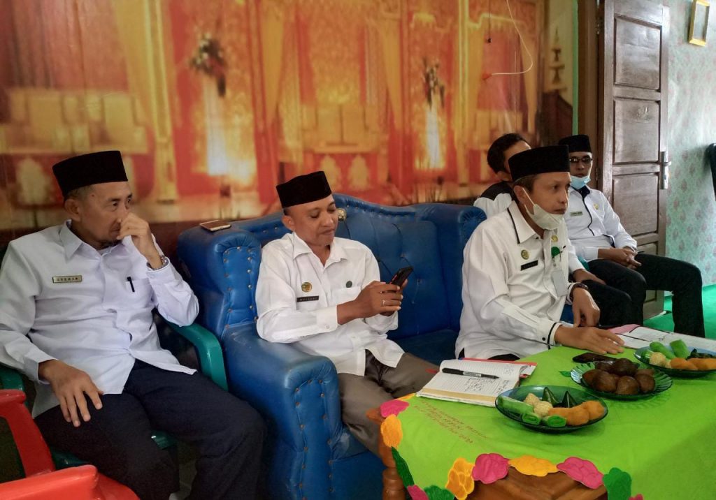 Kepala Seksi Bimbingan Masyarakat Islam (Bimas) Kabupaten Pesawaran Lakukan Monitoring Ke KUA Kecamatan Tegineneng