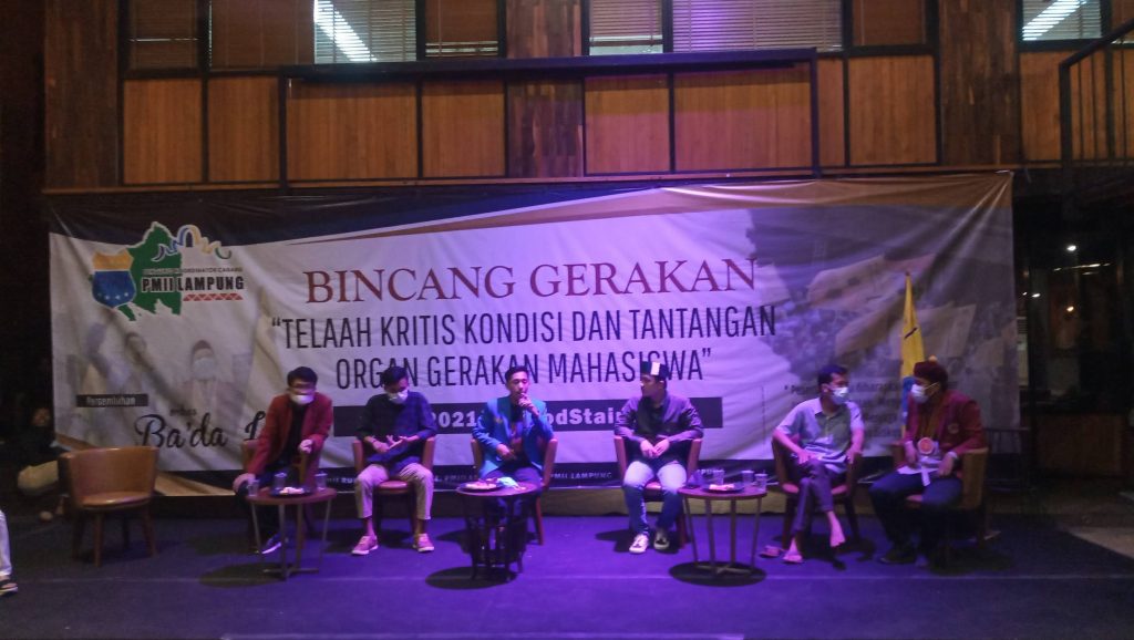 Gerakan Mahasiswa Kian Redam, PKC PMII Lampung Adakan “Bincang Gerakan”