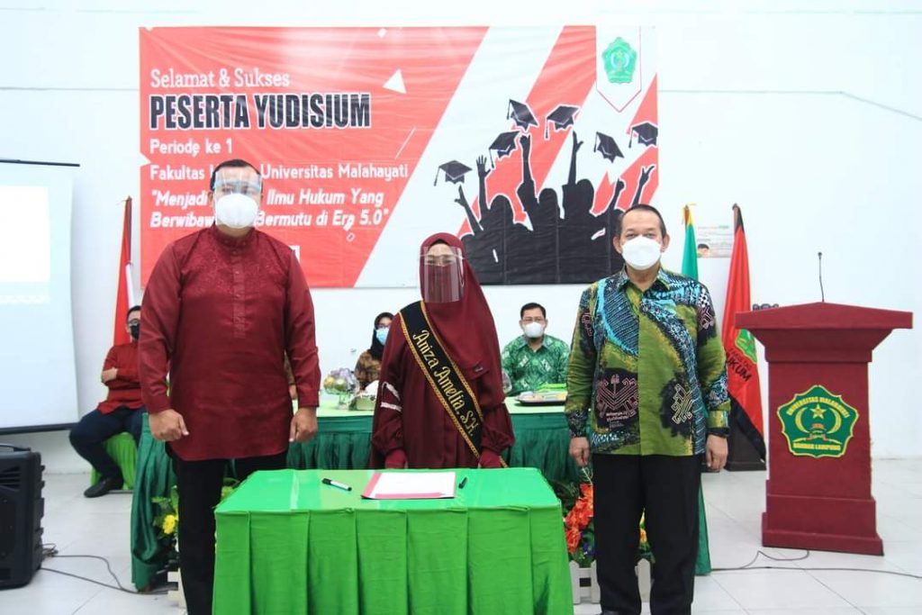 Fakultas Hukum Universitas Malahayati Gelar Yudisium Perdana