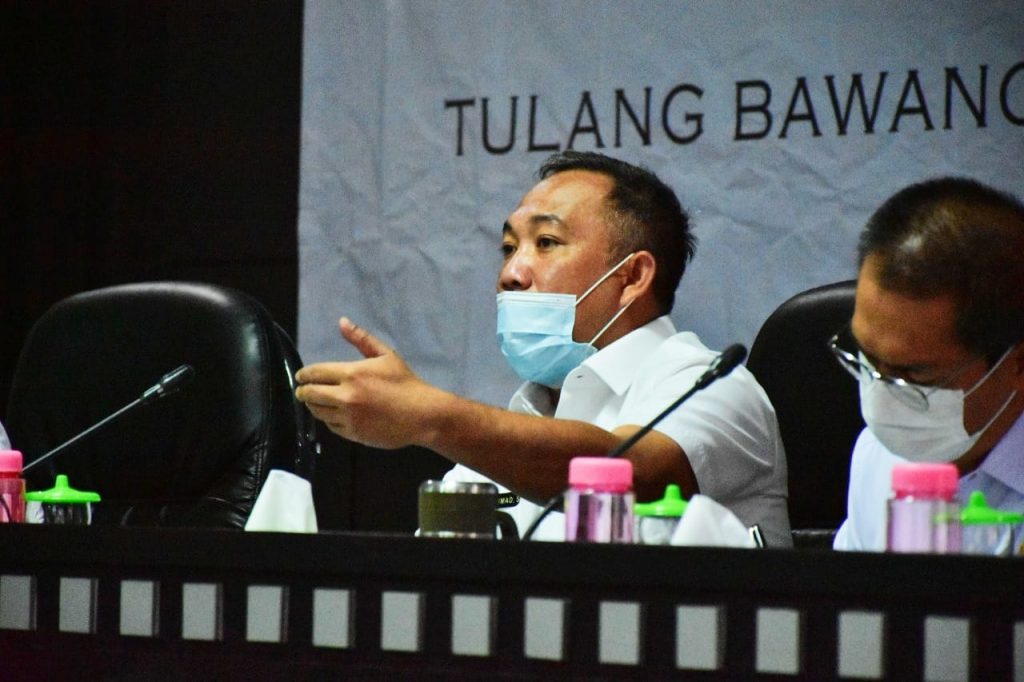 Umar Ahmad Pimpin Rakor Pemkab Tulang Bawang Barat Bahas Penanganan Covid 19 Hingga Perisapan Pengembangan Pasar Pulung Kencana