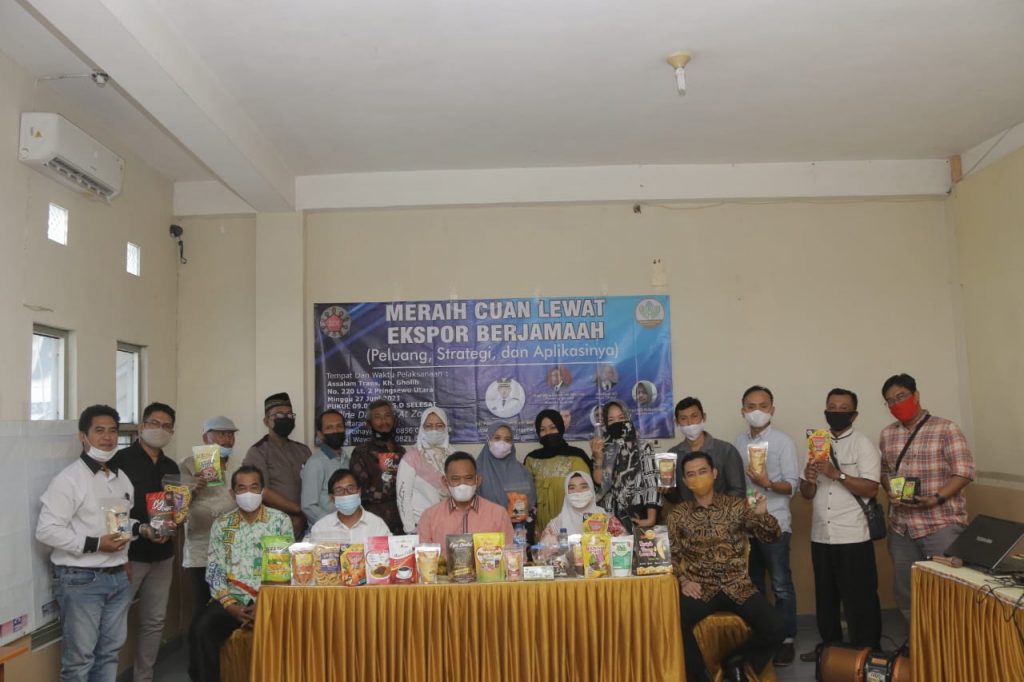 Wakil Bupati Pringsewu Apresiasi Penyelenggaraan Seminar ‘Meraih Cuan Lewat Ekspor Berjamaah’