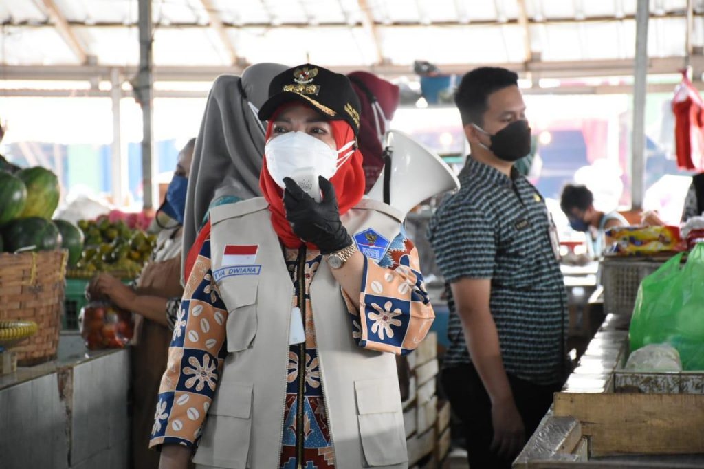 Lima Pedagang Reaktif, Pasar Pasir Gintung Di Tutup Sampai Besok