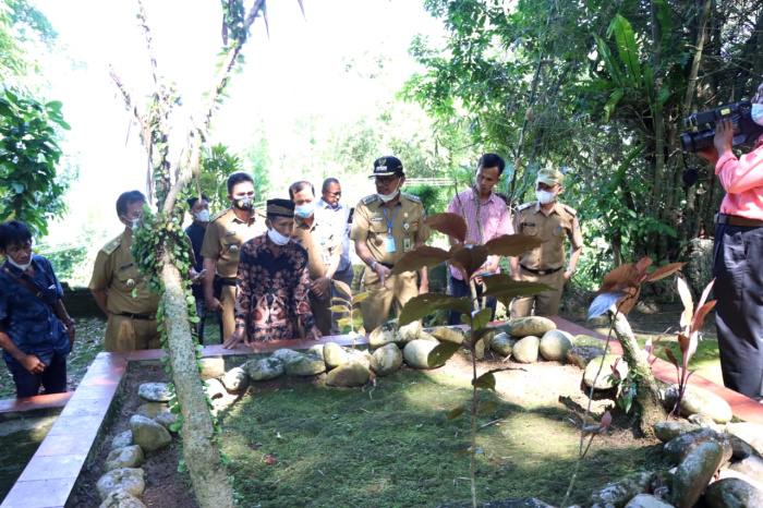 Agus Istiqlal Kunjungi Makam Patih Gajah Mada Untuk Rencana ...