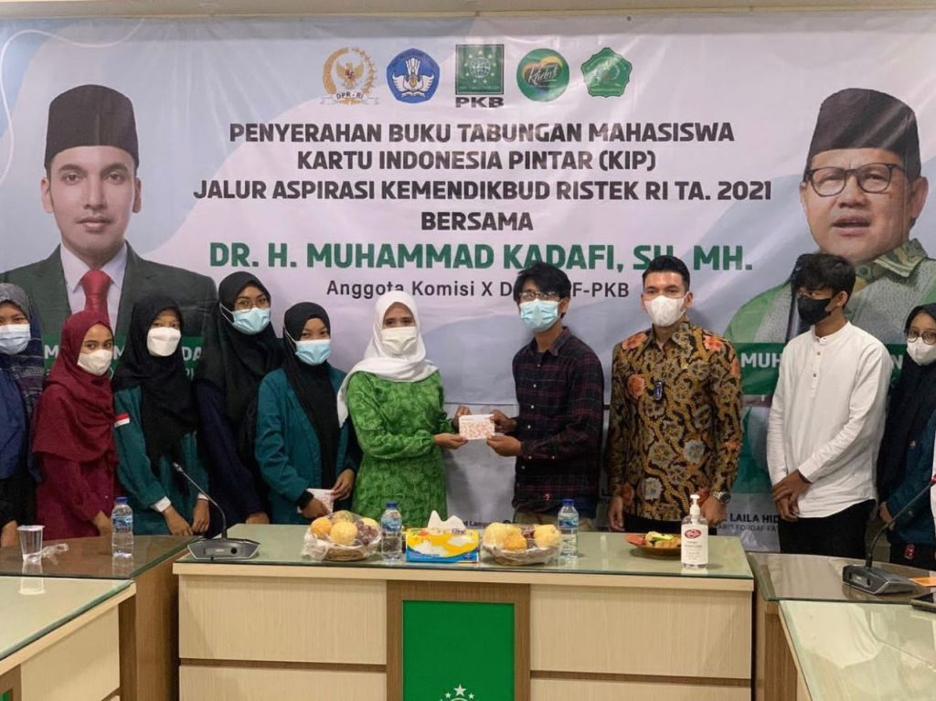 Fordaf NU Lampung Peringati Maulid Nabi dan Lakukan Penyerahan KIP