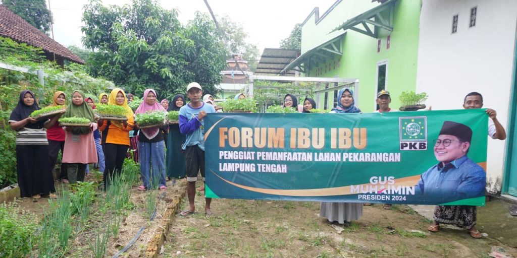 Komunitas Ibu-Ibu Pemanfaatan Lahan Pekarangan Di Lampung Tengah Usulkan Gus Abdul Muhaimin Iskandar Sebagai Capres 2024