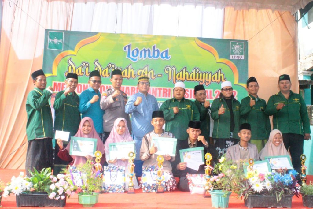 Pemenang Festival Lomba Da’i dan Da’iyah An Nahdliyyah LDNU Lampung Tengah