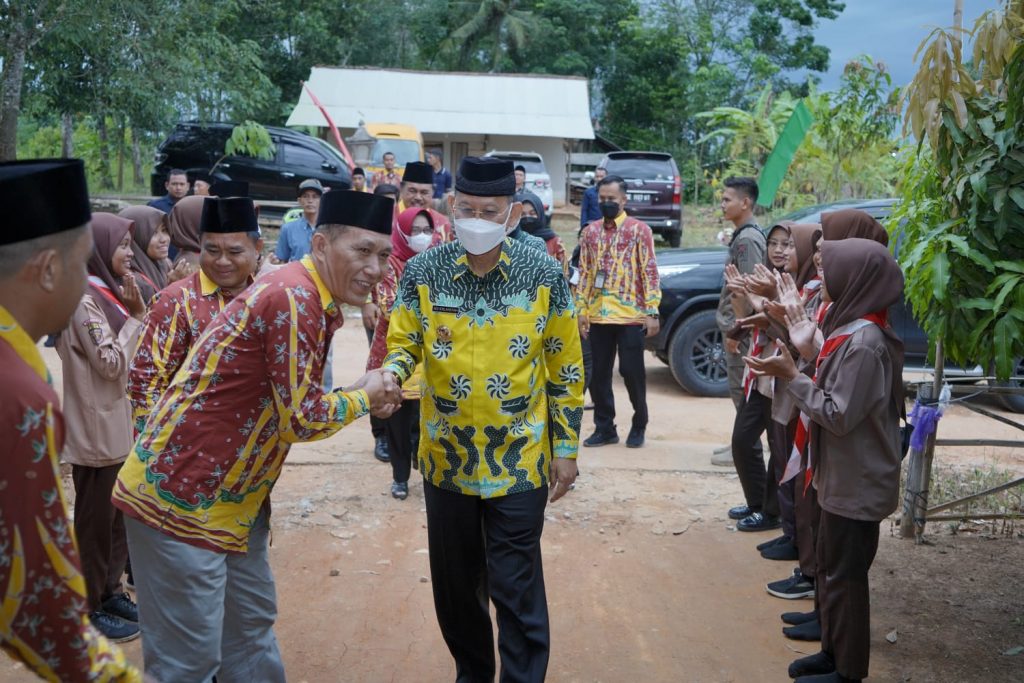 Adi Erlansyah semangati Kafilah Pringsewu Di MTQ Mesuji