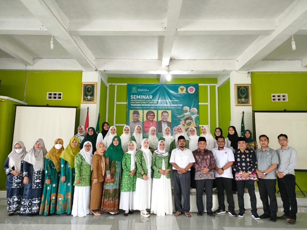 PW Fatayat Lampung Peringati Hari Perempuan pejuag HAM, dengan seminar Implementasi UU-TPKS