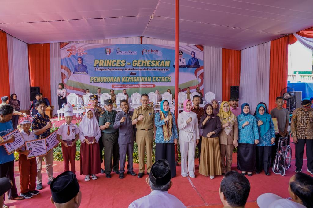 Turunkan Stunting & Kemiskinan Ekstrem, Pemkab Pringsewu Gelar Princes Gemaskan