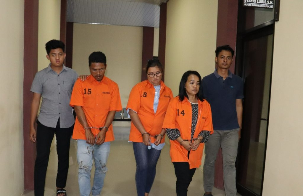 Kawanan Pencuri Modus Menguntil Yang Tertangkap Polisi Di Pringsewu Ternyata terlibat Pencurian Di Beberapa TKP Lain