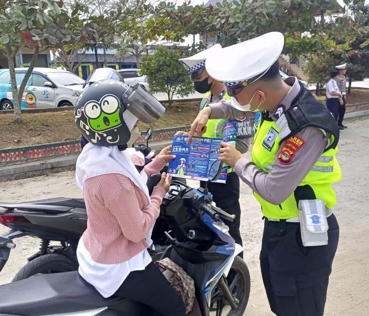 Dua Pekan Operasi Zebra, Polres Pringsewu Tindak 2.244 Pelanggar dan Tangani 2 Kasus Kecelakaan