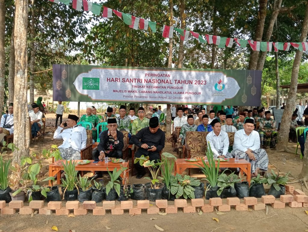 KBNU Lampung Tengah Semarakkan Hari Santri Nasional