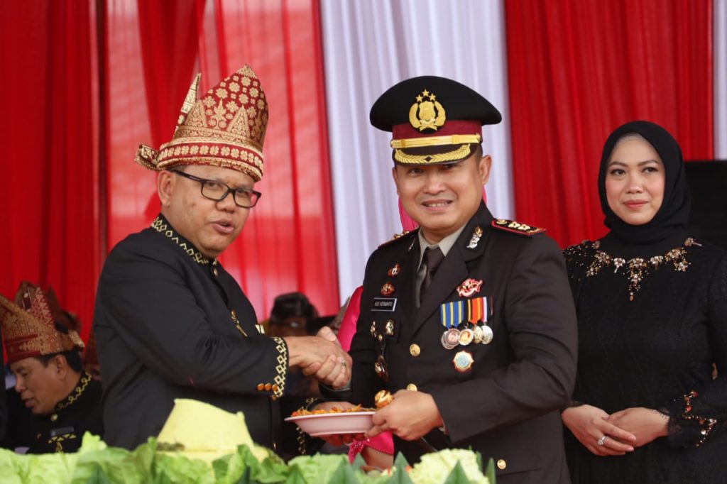 Kapolres Mesuji Hadiri Peringatan Hari Ulang Tahun Kabupaten Mesuji Yang Ke-15