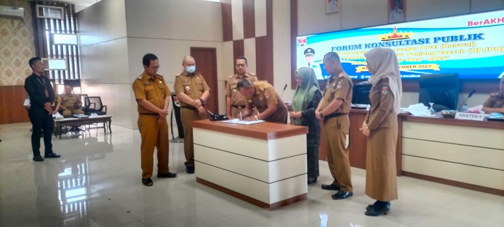 Pemkab Mesuji Gelar Forum Konsultasi Publik Untuk (RPJPD) Tahun 2025-2045