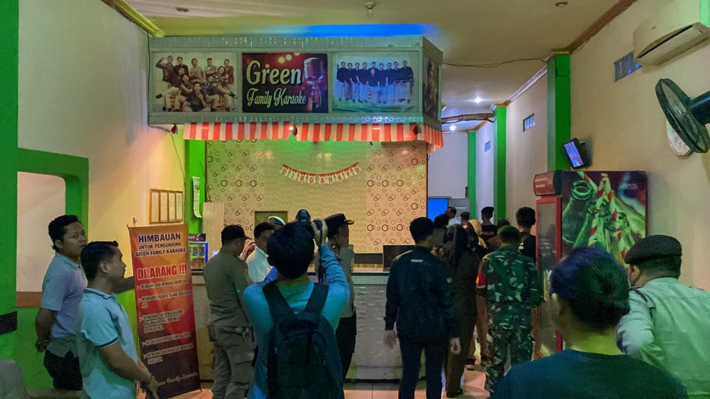 Jelang Ramadhan, Sejumlah Tempat Hiburan di Pringsewu di Razia Aparat