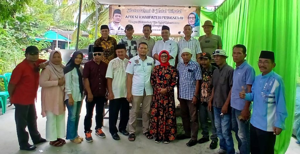 Halal Bihalal Meriah di Rumah Dewan Penasehat APDESI Lampung