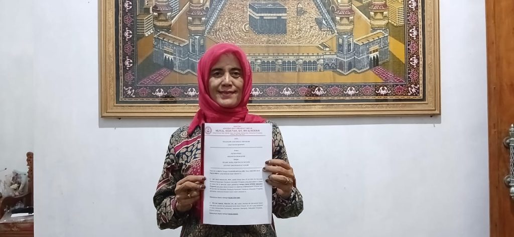 APDESI Pringsewu dan Dr. Nurul Hidayah, SH, MH, CPM, Tandatangani MoU untuk Pendampingan Hukum Kepala Pekon