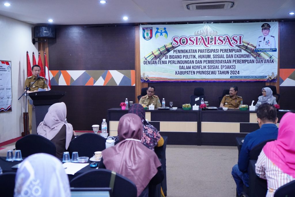 Sosialisasi P3AKS Pringsewu 2024 Dibuka, Fokus pada Penanganan Kekerasan Terhadap Perempuan dan Anak