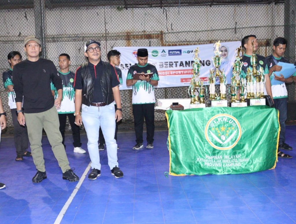 H. Taufik Rahman Tutup Turnamen Futsal PW IPNU Lampung