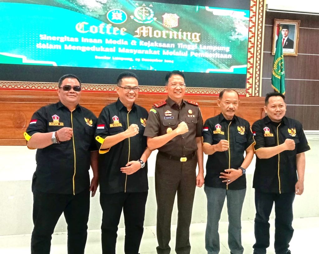 DPD KWRI Provinsi Lampung Hadiri Coffe Morning Kejati Lampung