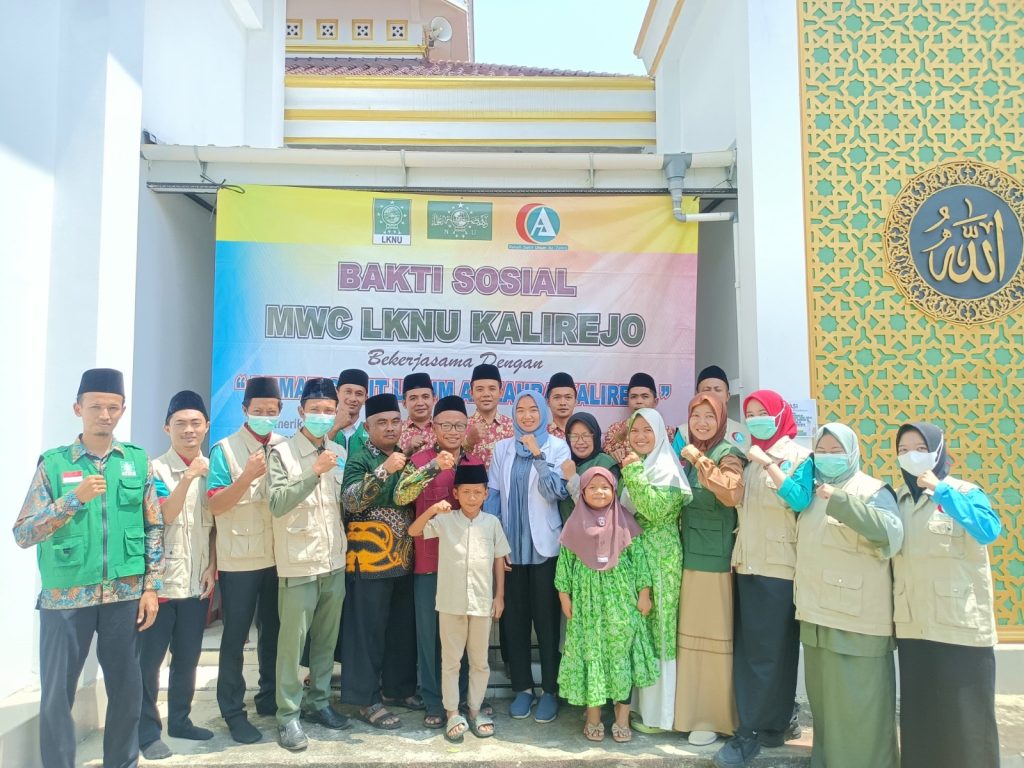 LKNU MWC NU Kecamatan Kalirejo, Lampung Tengah Gelar Bakti Sosial Kesehatan di Kampung Sinarsari