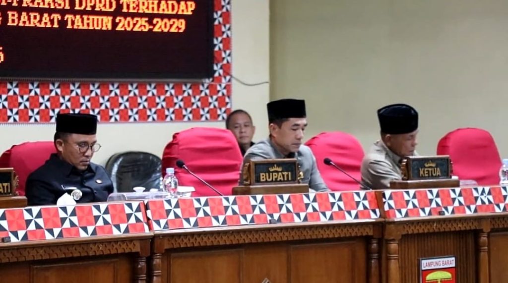 DPRD Lampung Barat Kawal Transparansi Anggaran 2024 Lewat Paripurna LPJ APBD