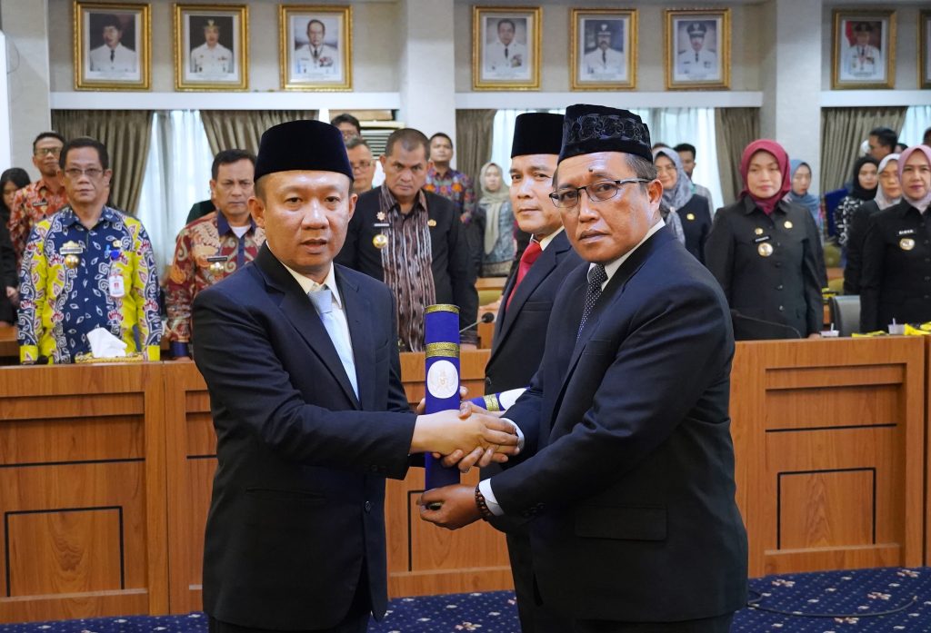 Dua Jabatan Pimpinan Tinggi Pratama di Pemprov Lampung Resmi Berganti