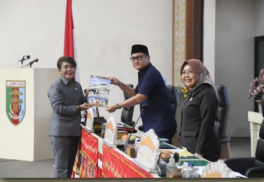 DPRD Provinsi Lampung Gelar Rapat Paripurna Bahas Sejumlah Raperda
