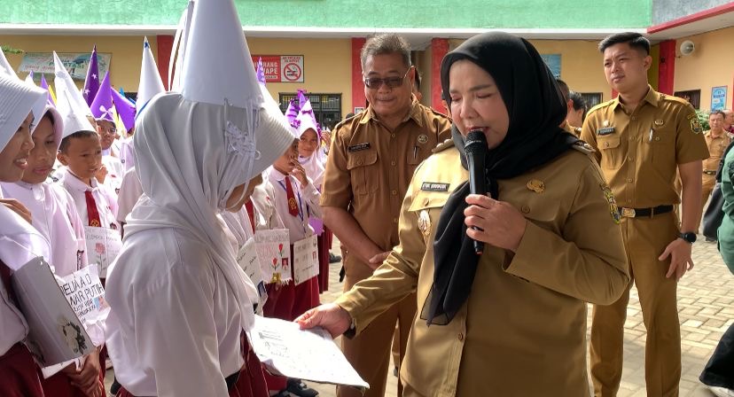 Wali Kota Bandarlampung Tinjau SD dan SMP di Hari ke Dua Masuk Sekolah