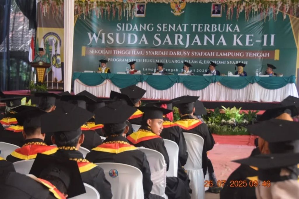 STISDA Lampung Tengah Gelar Wisuda Sarjana Angkatan ke-2