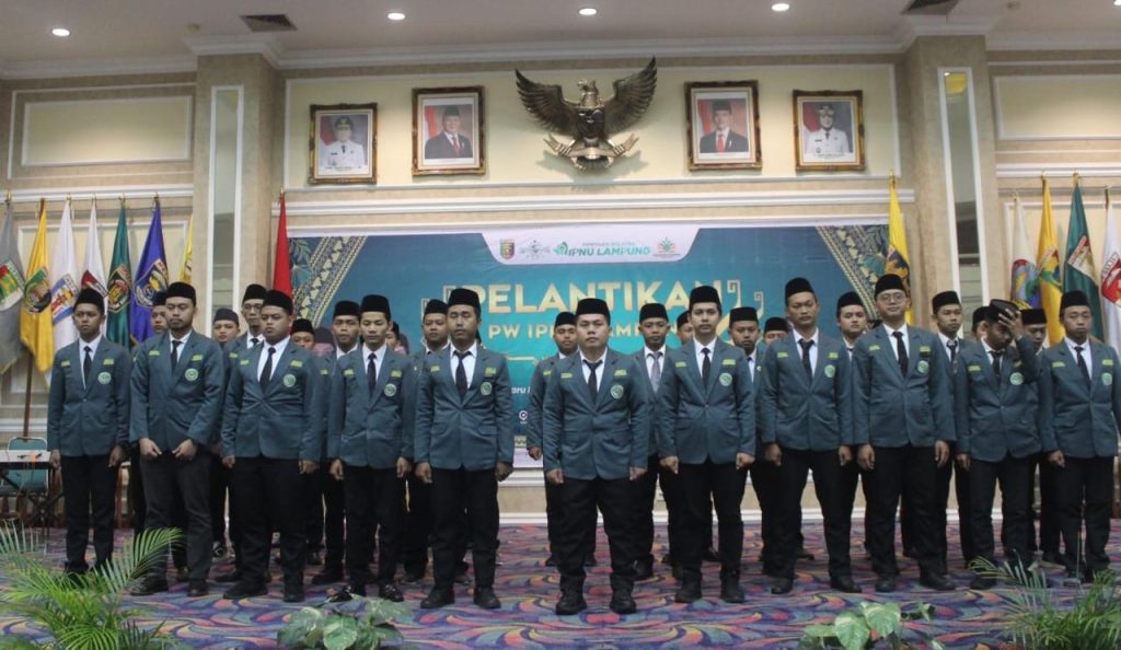 PW IPNU Lampung Sah Dilantik, Jalin Kerja Sama dengan Empat Perguruan Tinggi