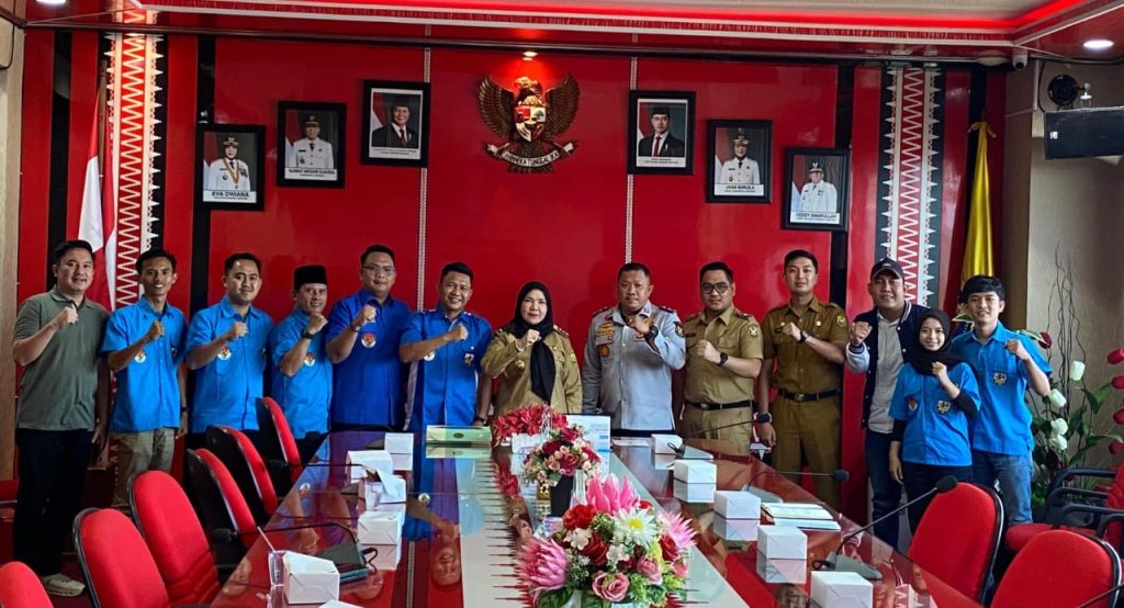 Audiensi bersama Bunda Eva Dwiana, KNPI Siap Bersinergi Untuk Bandar Lampung Maju