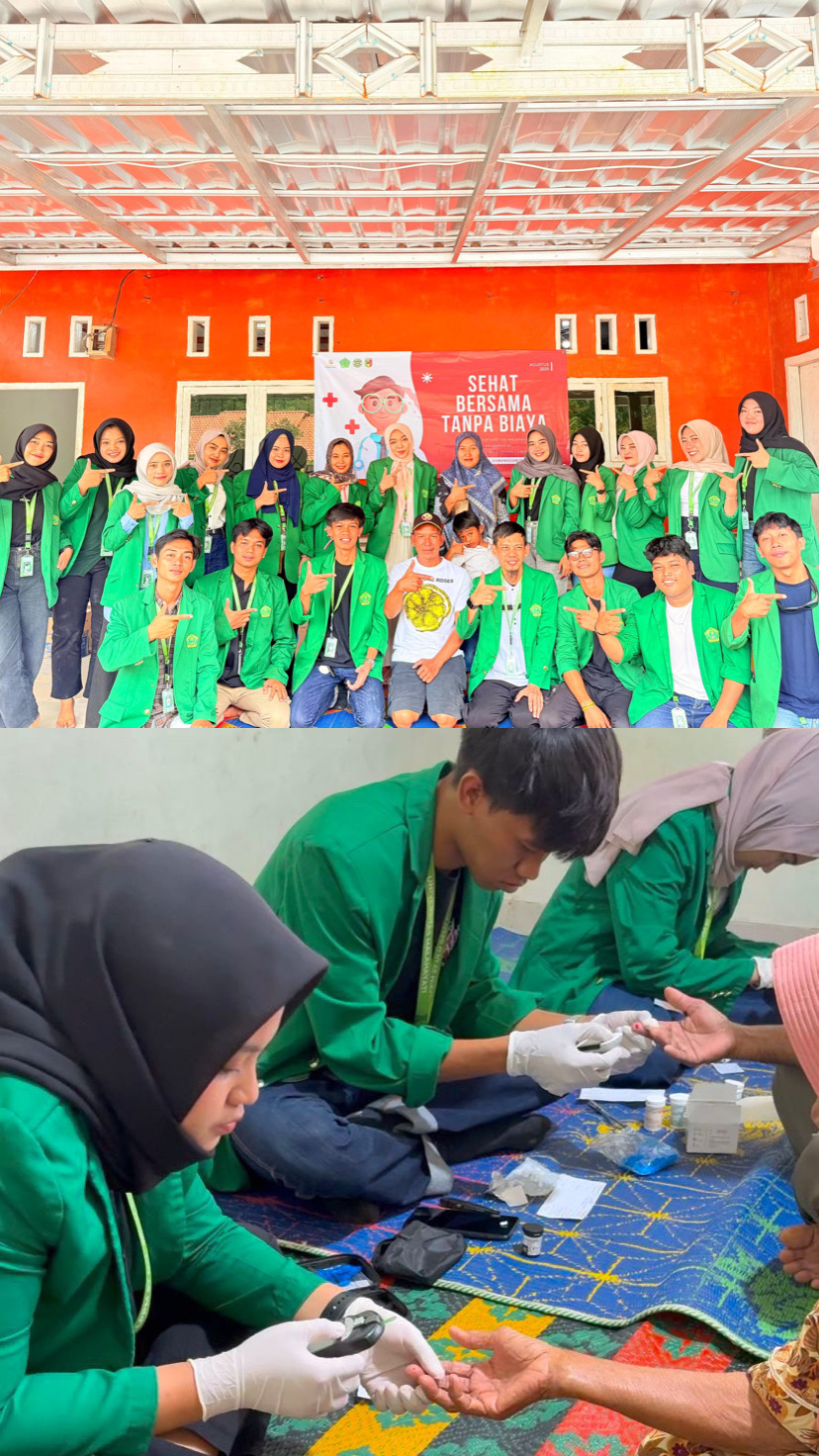 Mahasiswa KKL-PPM 57 Universitas Malahayati Gelar “SABETA” Cek Kesehatan Gratis di Dusun Sinar Sari