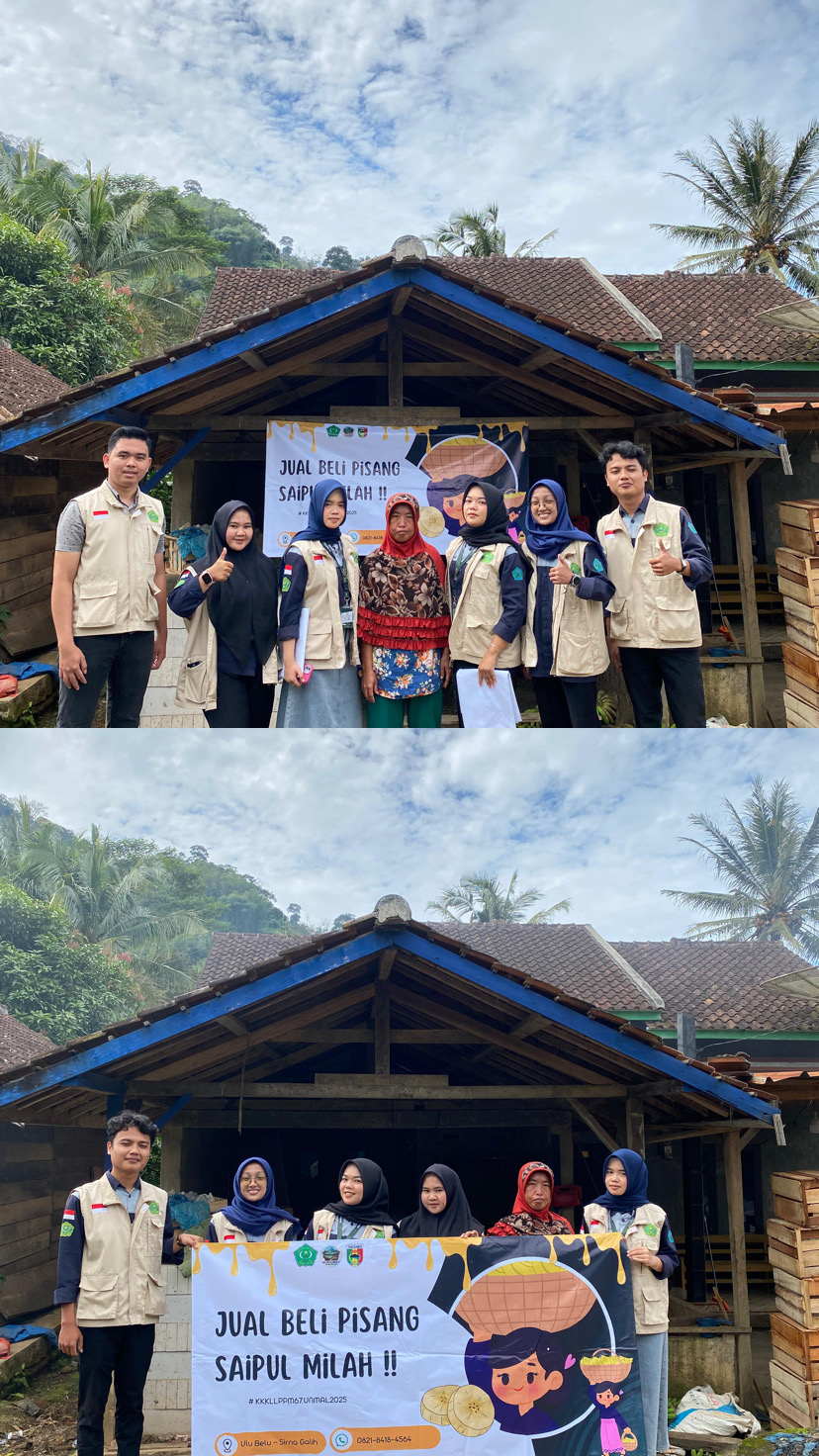 Kelompok 67 KKL-PPM Universitas Malahayati Angkat Potensi Kopi dan Pisang Pekon Sirna Galih