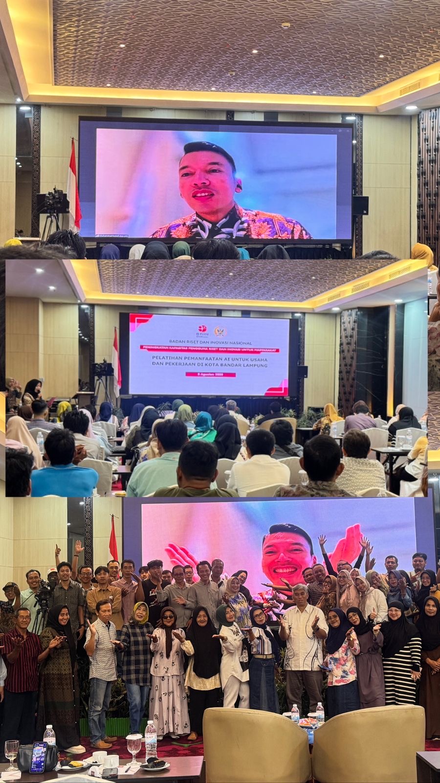 Kadafi: Era Digital Tak Bisa Dihindari, BRIN & DPR RI Bekali UMKM Lampung Skill AI