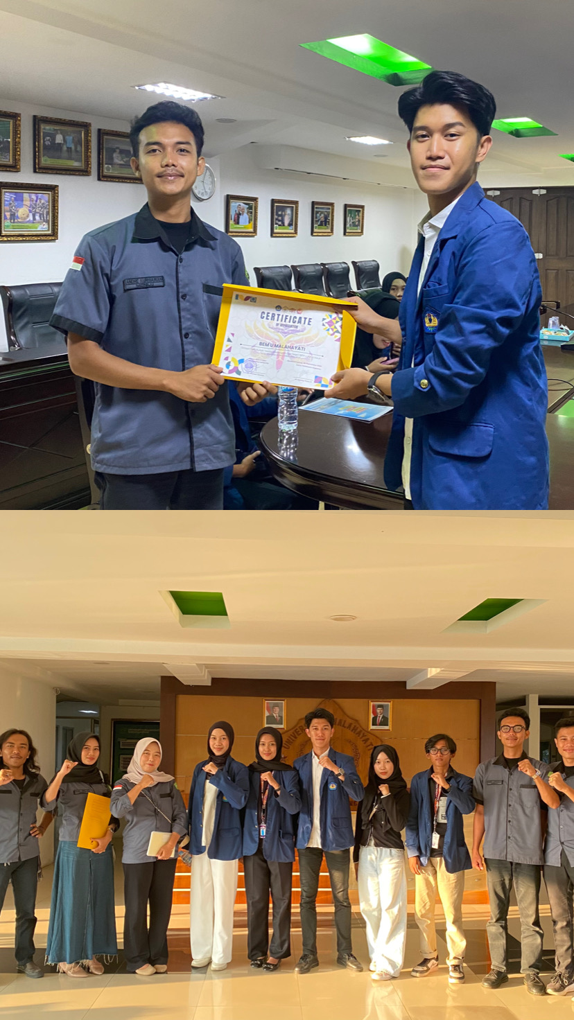BEM UNMAL TERIMA VISIT DARI BEM U-KBM UNILA, CIPTAKAN INTEGRASI DAN HARMONISASI LEMBAGA EKSEKUTIF ANTAR PERGURUAN TINGGI
