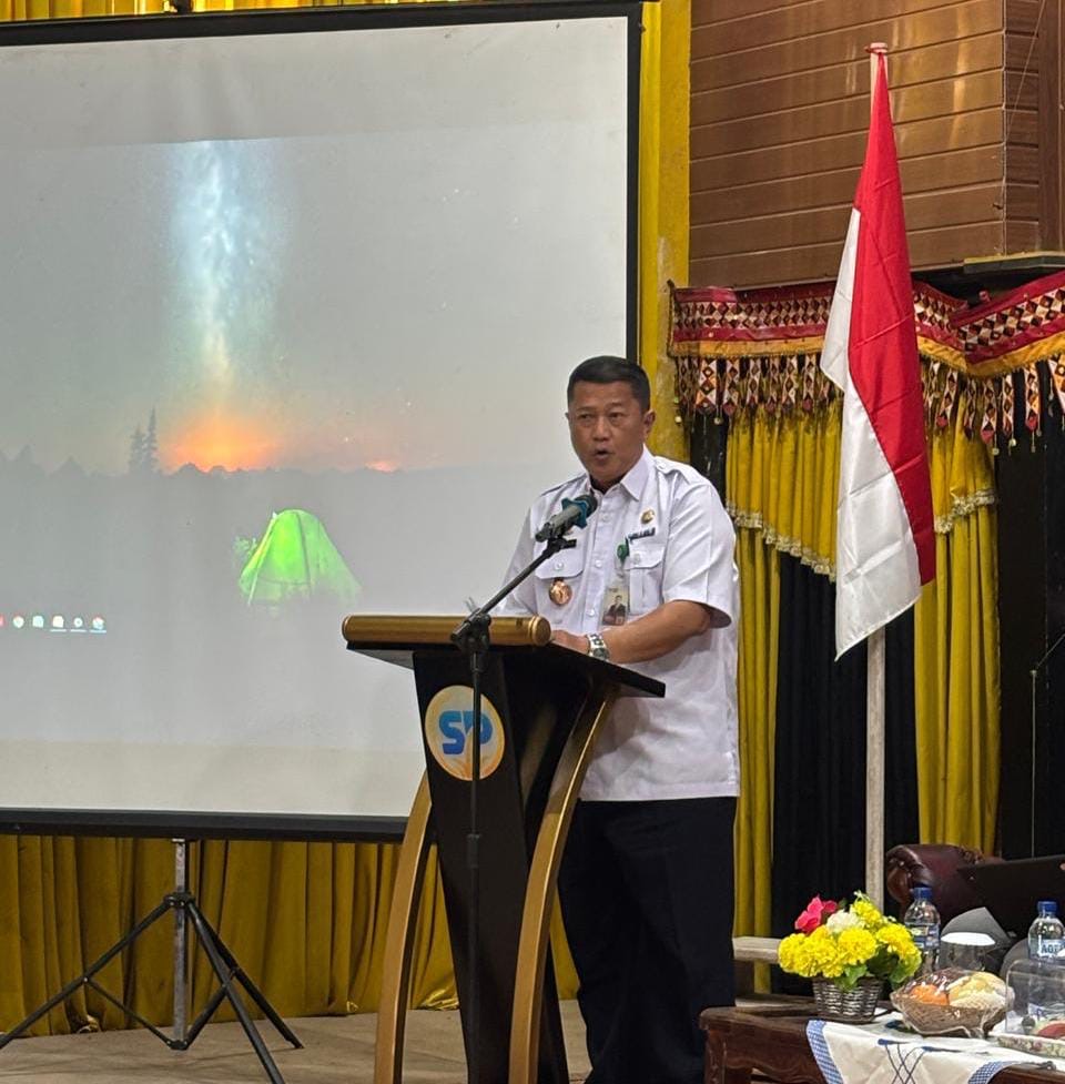 Asisten Prokonomian dan Pembangunan Tanggamus Luncurkan Mandat Keras Pengelolaan Limbah 34 Dapur MBG