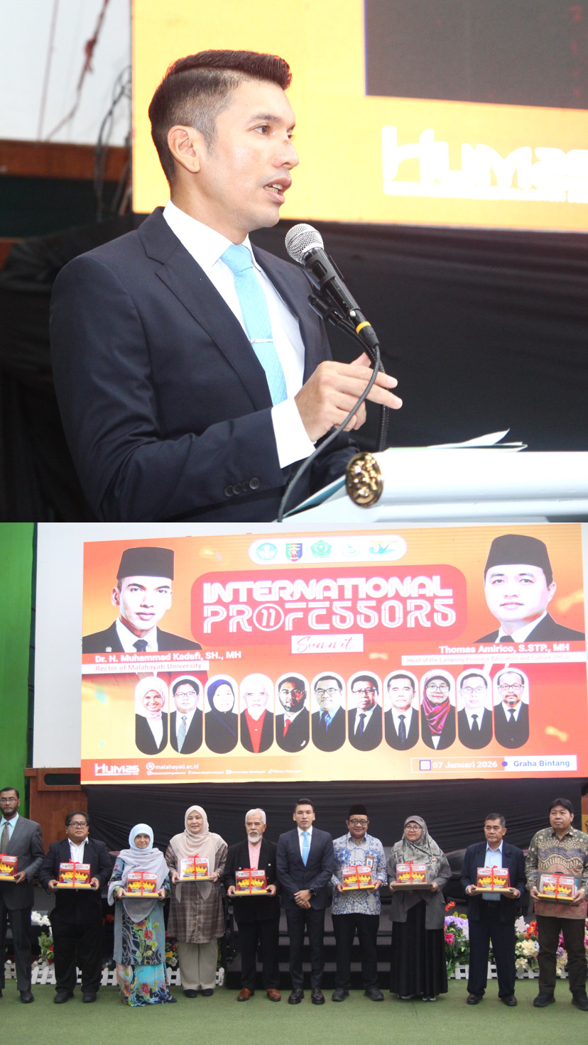 International Professors Summit 2026 Resmi Dibuka oleh Rektor Universitas Malahayati