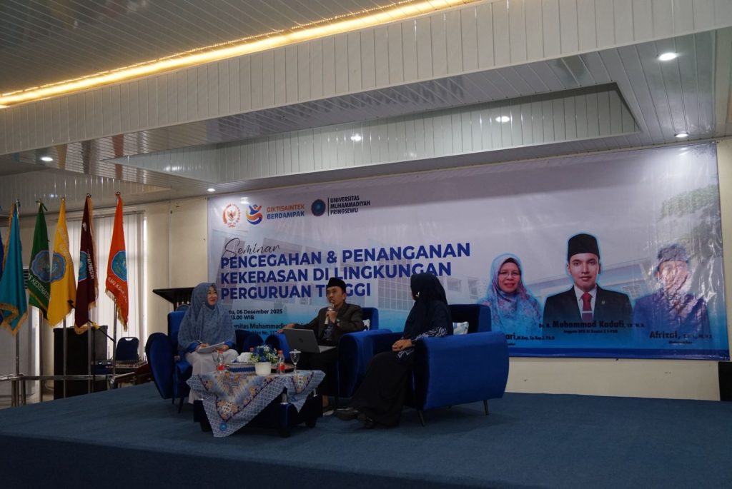 Muhammad Kadafi Lanjutkan Sosialisasi Empat Pilar MPR RI di Universitas Muhammadiyah Pringsewu