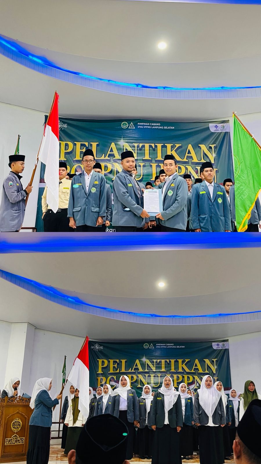 Teguhkan Profesionalitas Pelajar, PW IPNU IPPNU Lampung Lantik PC IPNU IPPNU Lampung Selatan dan Gelar Konsolidasi Zona 1