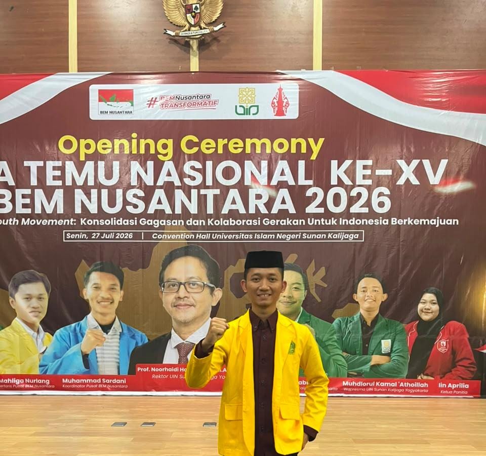 Supardi Siap Bawa Aspirasi Mahasiswa STIT Bustanul Ulum Lampung Tengah di Pra Temu Nasional BEM Nusantara XV 2026