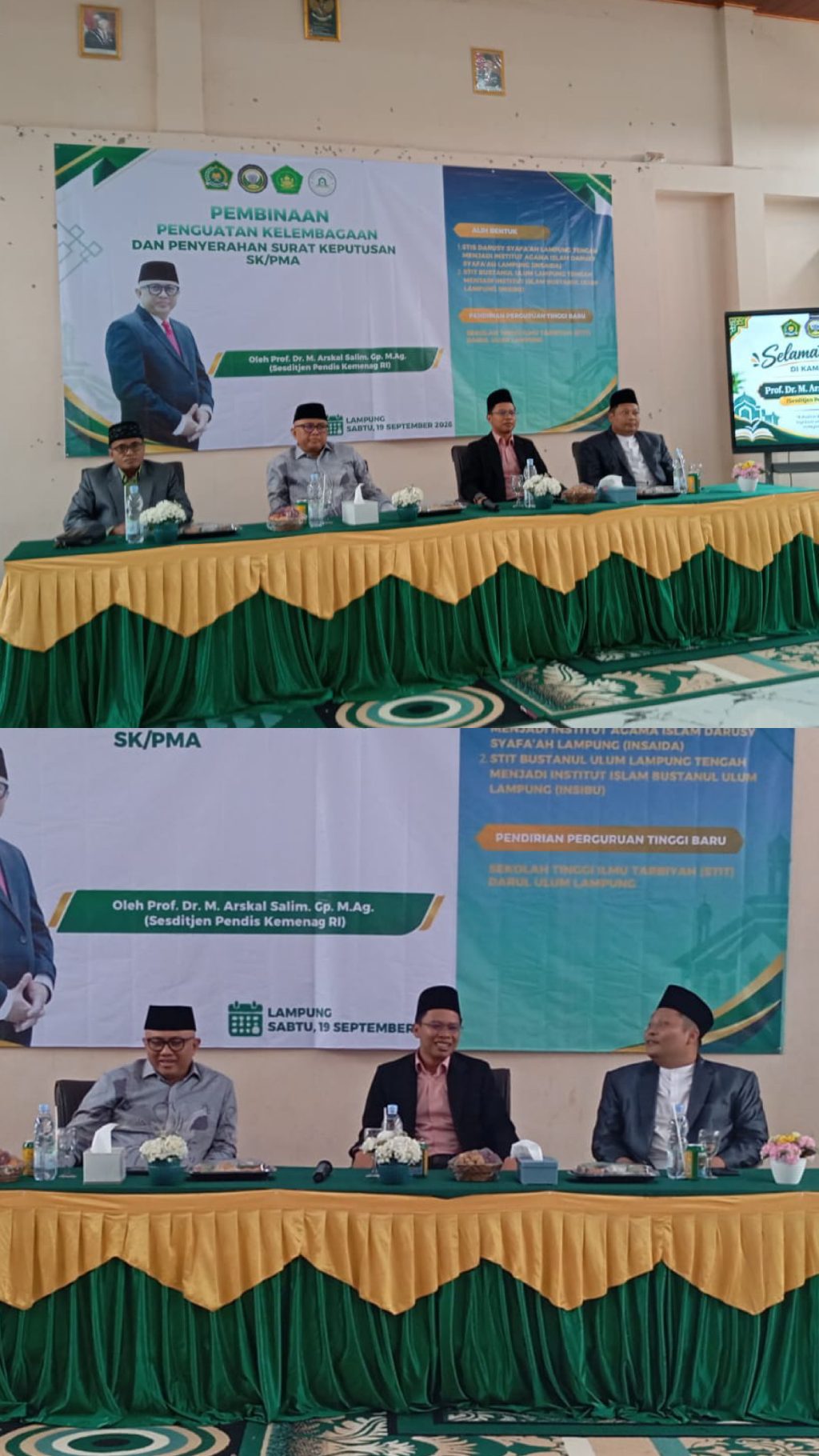 Sah, Kini STISDA Alih Bentuk INSAIDA Lampung